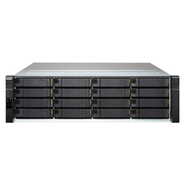 QNAP ES1640dc NAS Rack (3U) Intel® Xeon® E5 v2 familie E5-2420V2 DDR3 0 TB QNAP QES Zwart (ES1640DC-V2-E5-96G) QNAP ES1640dc NAS Rack (3U) Intel® Xeon® E5 v2 familie E5-2420V2 DDR3 0 TB QNAP QES Zwart (ES1640DC-V2-E5-96G)