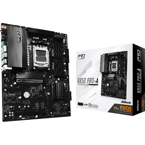 ASRock B850 Pro-A - bundkort - ATX - S (90-MXBQM0-A0UAYZ)
