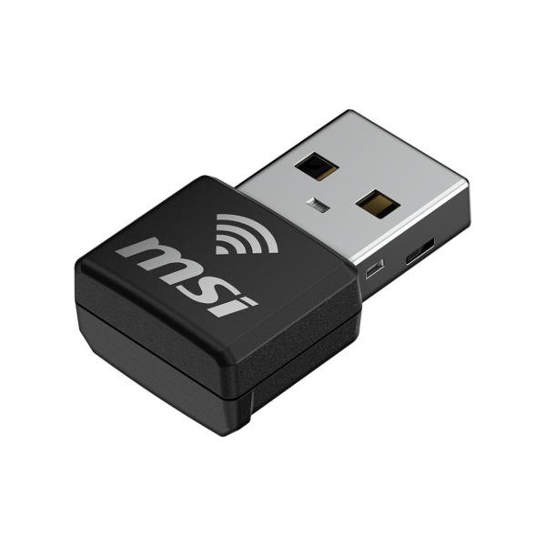 MSI AX1800 Nano WiFi USB Adapter interfacekaart/-adapter USB 2.0 (GUAX18N)