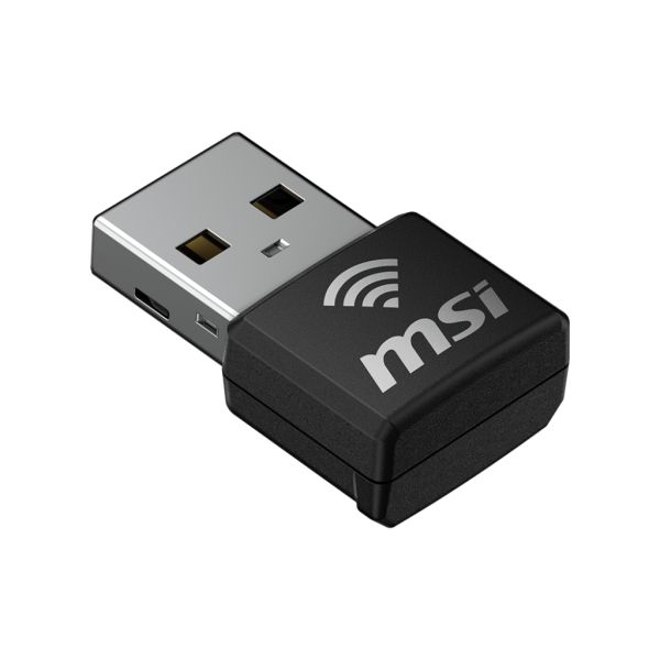 MSI AX1800 Nano WiFi USB Adapter interfacekaart/-adapter USB 2.0 (GUAX18N)