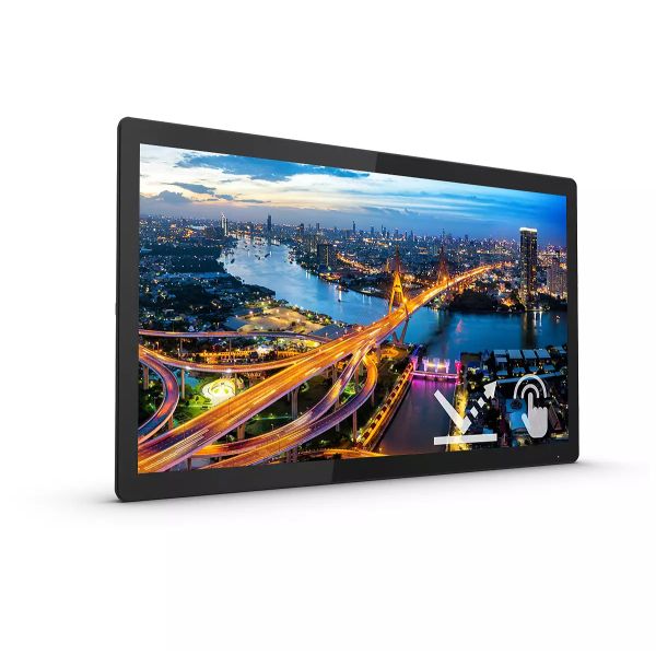 Philips B Line 222B1TFL/00 computer monitor 54,6 cm (21.5") 1920 x 1080 Pixels Full HD LED Touchscreen Zwart (222B1TFL/00) Philips B Line 222B1TFL/00 computer monitor 54,6 cm (21.5") 1920 x 1080 Pixels Full HD LED Touchscreen Zwart (222B1TFL/00)