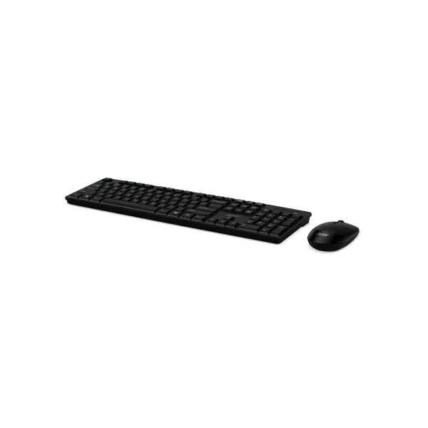 Acer Combo Set - Wireless Keyboard+mouse toetsenbord Inclusief muis Thuis/Werk USB Zwart, Grijs (GP.ACC11.03M)