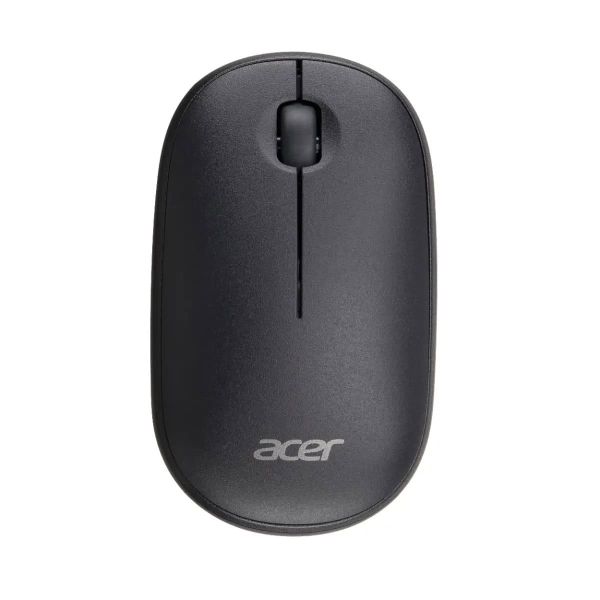 Acer Wireless Bubble Mouse - AMR100 Black (Retail pack) muis Universeel Ambidextrous RF Draadloos Optisch 1600 DPI (GP.MCE11.034)