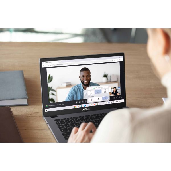 ASUS Chromebook Plus CX34 CB3402CVA-MW0127 Intel® Core™ i5 i5-1335U 35,6 cm (14") Touchscreen Full HD 16 GB LPDDR5x-SDRAM 128 GB UFS Wi-Fi 6E (802.11ax) ChromeOS US International Grijs (90NX07P2-M00470)
