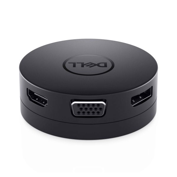 DELL DA300 Bedraad USB 3.2 Gen 2 (3.1 Gen 2) Type-C Zwart (470-ACWN)