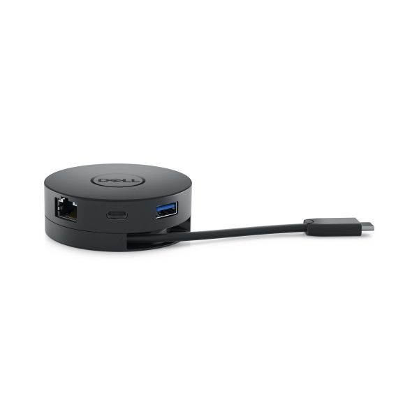 DELL DA300 Bedraad USB 3.2 Gen 2 (3.1 Gen 2) Type-C Zwart (470-ACWN)