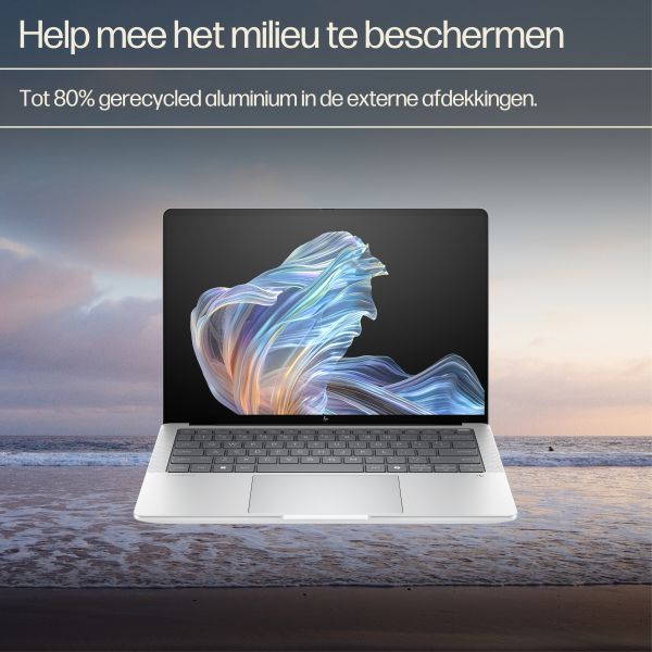 HP EliteBook X G1a AMD Ryzen AI 9 HX 375 Laptop 35,6 cm (14") Touchscreen 2.8K 64 GB LPDDR5x-SDRAM 1 TB SSD Wi-Fi 7 (802.11be) Windows 11 Pro Zilver (B69DPET#ABH)