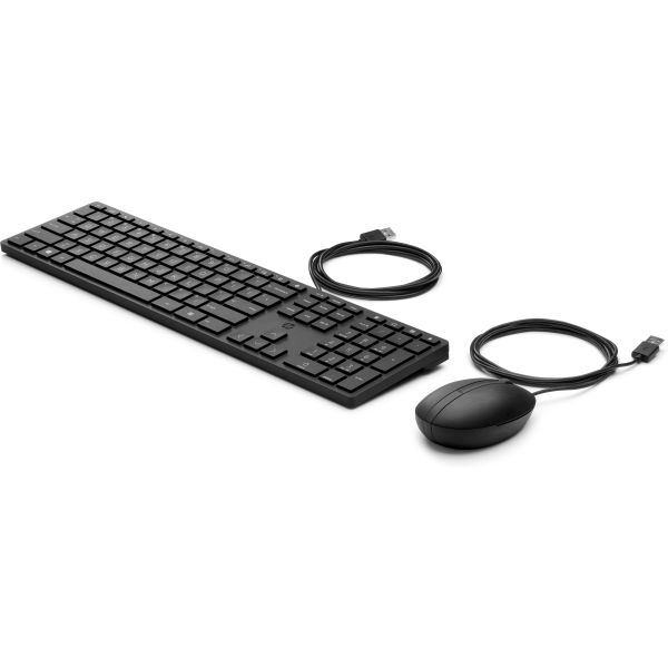 HP 320MK muis en toetsenbord met kabel voor desktop (9SR36UT#ABB)