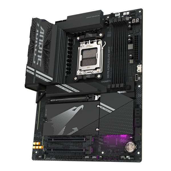 GIGABYTE X870 AORUS ELITE WIFI7 AMD X870 Socket AM5 ATX (X870 AORUS ELITE WIFI7)