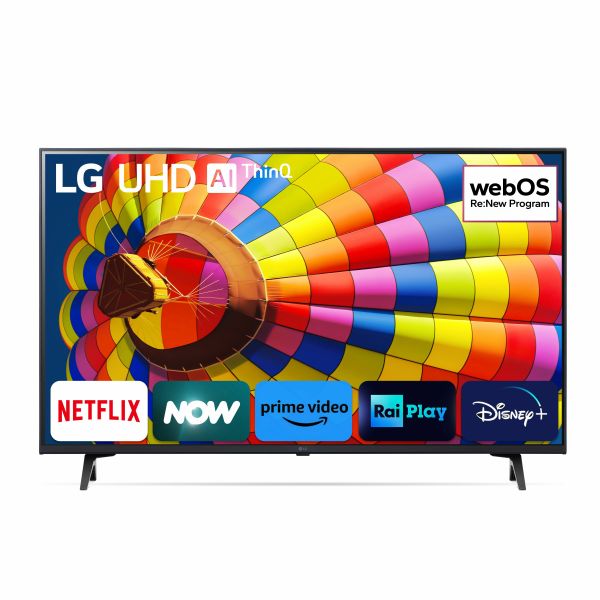 LG UHD 43UT80006LA 109,2 cm (43") 4K Ultra HD Smart TV Wifi Blauw (43UT80006LA.API)