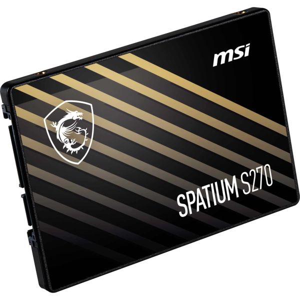 MSI Spatium S270 SATA 2.5 480GB 2.5" SATA III 3D NAND (S78-440E350-P83) MSI Spatium S270 SATA 2.5 480GB 2.5" SATA III 3D NAND (S78-440E350-P83)