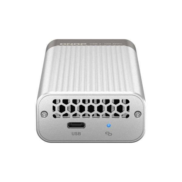QNAP USB 4 Type-C to 1 x 10GbE SFP+Network A Ethernet 10000 Mbit/s (QNA-UC10G1SF)