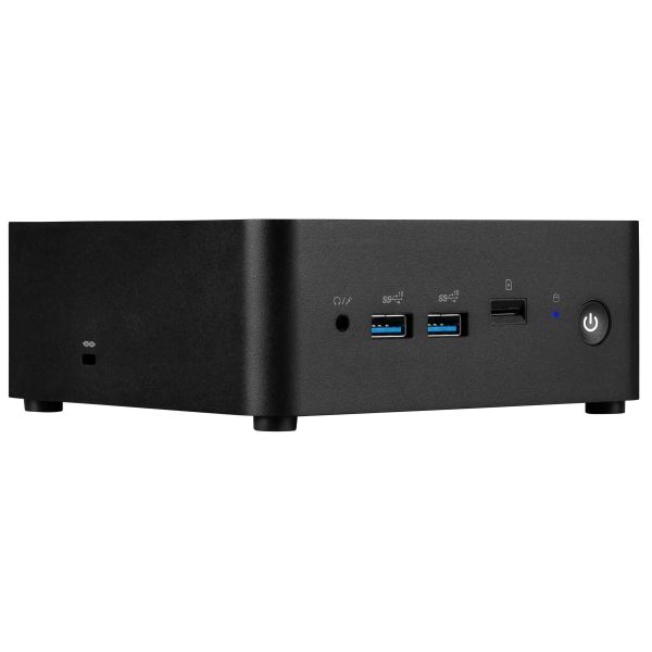 MSI CUBI NUC 1MG-244BEU PC/workstation barebone 0.84L sized PC Zwart 100U Intel SoC (CUBI NUC 1MG-244BEU)