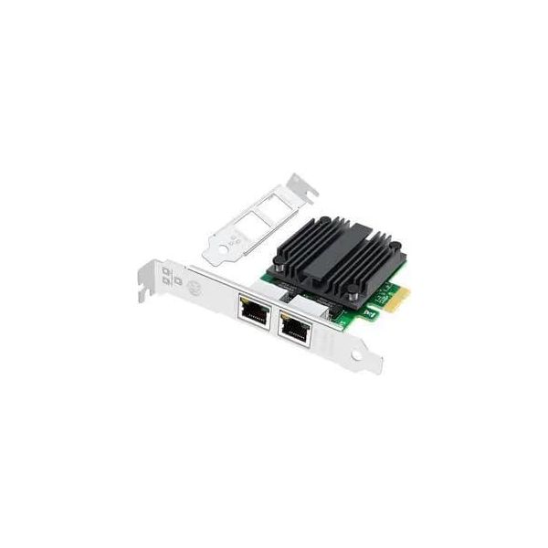 Dell QLogic Dual-Port 10GB RJ-45 Netwerkadapter (2J3X7-LP)