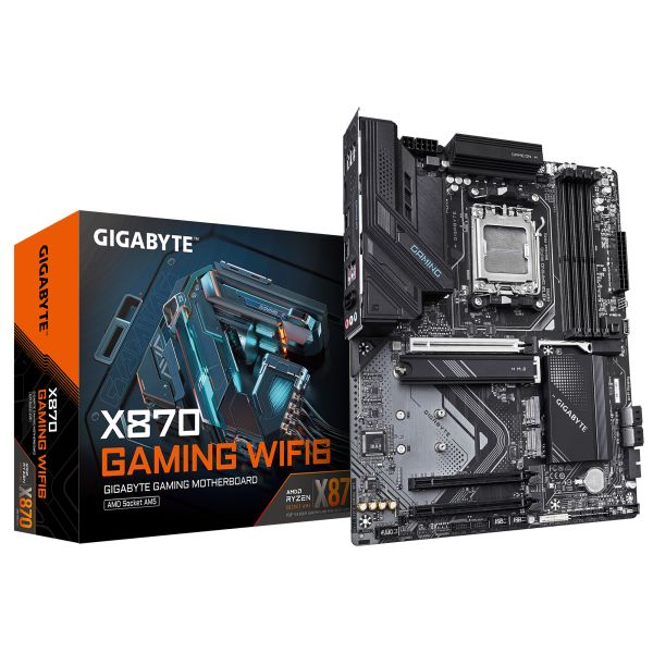 GIGABYTE X870 GAMING WIFI6 AMD X870 Socket AM5 ATX (X870 GAMING P WF6) GIGABYTE X870 GAMING WIFI6 AMD X870 Socket AM5 ATX (X870 GAMING P WF6)
