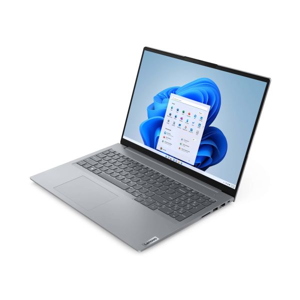 Lenovo ThinkBook 16 G6 ABP AMD Ryzen™ 7 7730U Laptop 40,6 cm (16") WUXGA 32 GB DDR4-SDRAM 1 TB SSD Wi-Fi 6 (802.11ax) Windows 11 Pro Duits Grijs (21KK0074GE)