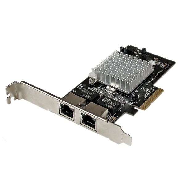 StarTech Dual Port PCIe 10GBase-T Adapter (ST2000SPEXI-HP)