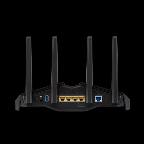 ASUS RT-AX82U draadloze router Gigabit Ethernet Dual-band (2.4 GHz / 5 GHz) Zwart (90IG05G0-MO3R10)