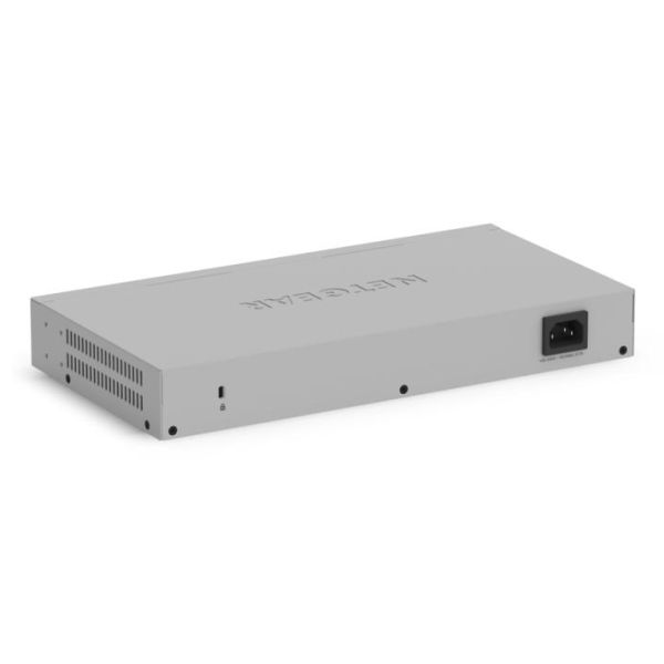 NETGEAR GS516-300EUS netwerk-switch Unmanaged Gigabit Ethernet (10/100/1000) Power over Ethernet (PoE) Grijs (GS516-300EUS)