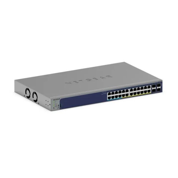 NETGEAR GS728TXUP Managed Gigabit Ethernet (10/100/1000) Power over Ethernet (PoE) (GS728TXUP-300EUS)