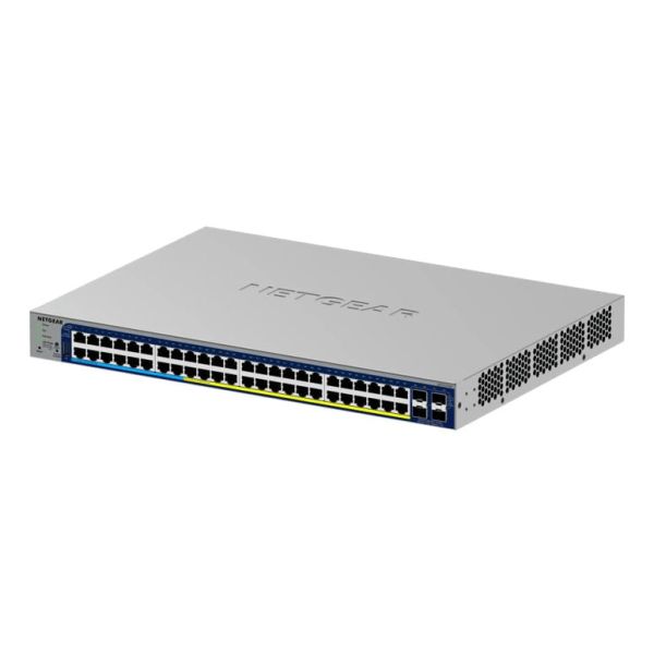 NETGEAR GS752TXUP Managed Gigabit Ethernet (10/100/1000) Power over Ethernet (PoE) 1U Grijs (GS752TXUP-300EUS)
