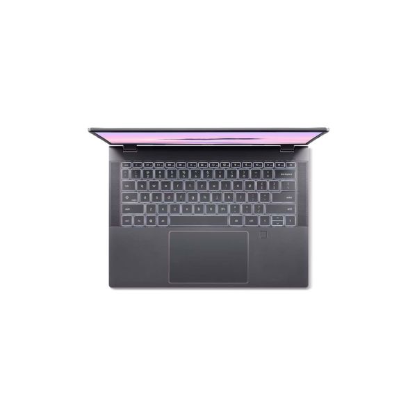 Acer Chromebook Plus 514 CBE594-2T-TCO-36FC Intel Core 3 100U 35,6 cm (14") Touchscreen WUXGA 8 GB LPDDR5-SDRAM 256 GB SSD Wi-Fi 7 (802.11be) ChromeOS Grijs (NX.J64EH.001)