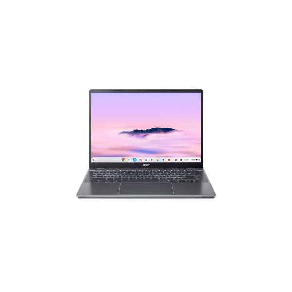 Acer Chromebook Plus 514 CBE594-2T-TCO-36FC Intel Core 3 100U 35,6 cm (14") Touchscreen WUXGA 8 GB LPDDR5-SDRAM 256 GB SSD Wi-Fi 7 (802.11be) ChromeOS Grijs (NX.J64EH.001)