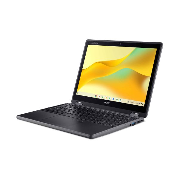Acer Chromebook R857T-TCO-C04U Intel® N N150 31 cm (12.2") Touchscreen WUXGA 8 GB LPDDR5x-SDRAM 64 GB eMMC Wi-Fi 6E (802.11ax) ChromeOS US International Zwart (NX.JAYEH.003)