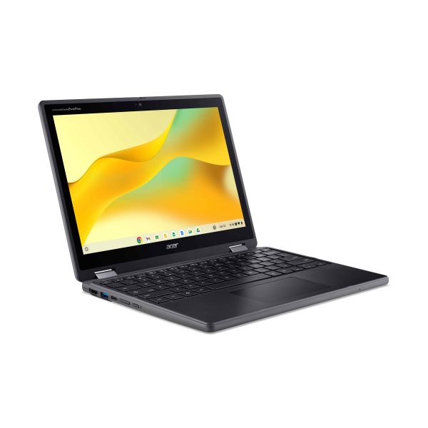 Acer Chromebook R857T-TCO-C04U Intel® N N150 31 cm (12.2") Touchscreen WUXGA 8 GB LPDDR5x-SDRAM 64 GB eMMC Wi-Fi 6E (802.11ax) ChromeOS US International Zwart (NX.JAYEH.003)