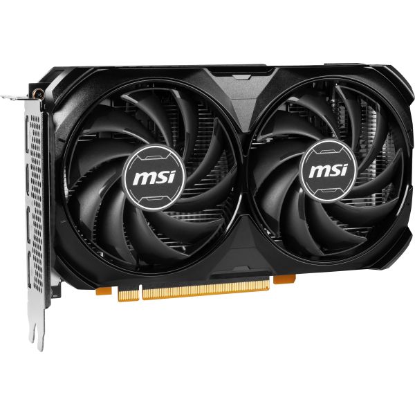 MSI VENTUS GEFORCE RTX 4060 2X BLACK 8G OC videokaart NVIDIA 8 GB GDDR6 (4060VEN2XBLACK8GOC)