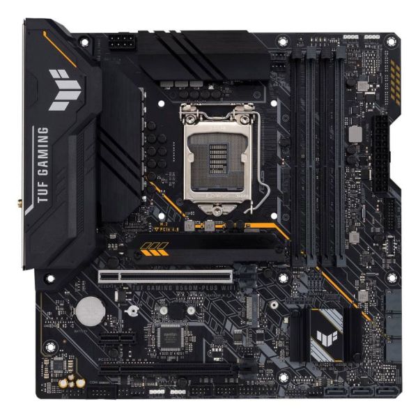 ASUS TUF GAMING B560M-PLUS WIFI Intel B560 LGA 1200 (Socket H5) micro ATX (90MB1770-M0EAY0)