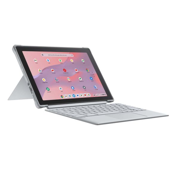 ASUS Chromebook CM30 Detachable CL3001DM2A-R70267 MediaTek Kompanio 520 26,7 cm (10.5") Touchscreen WUXGA 8 GB LPDDR4x-SDRAM 64 GB eMMC Wi-Fi 6 (802.11ax) ChromeOS US International Zilver (90NX0781-M00D00) ASUS Chromebook CM30 Detachable CL3001DM2A-R70267 MediaTek Kompanio 520 26,7 cm (10.5") Touchscreen WUXGA 8 GB LPDDR4x-SDRAM 64 GB eMMC Wi-Fi 6 (802.11ax) ChromeOS US International Zilver (90NX0781-M00D00)