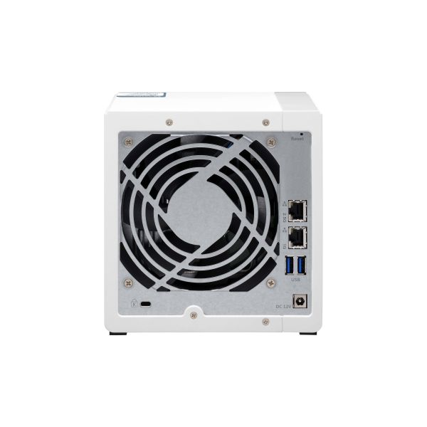 QNAP TS-431P3 NAS Tower Annapurna Labs Alpine AL-314 2 GB DDR3 0 TB QNAP Turbo System Turkoois, Wit (TS-431P3-2G)