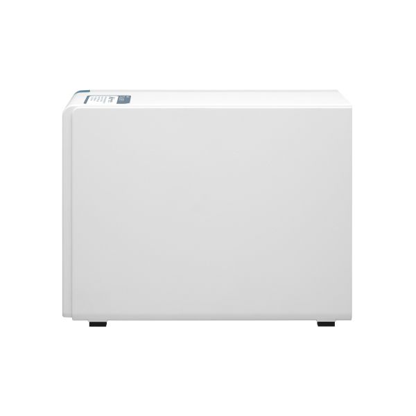 QNAP TS-431P3 NAS Tower Annapurna Labs Alpine AL-314 2 GB DDR3 0 TB QNAP Turbo System Turkoois, Wit (TS-431P3-2G)