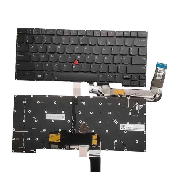 Lenovo Draadloos Toetsenbord voor ThinkPad P1/X1 Extreme G4-G6, Frans (5M11L88781)