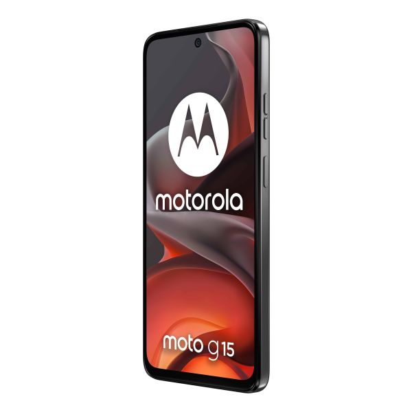 Motorola moto g15 17,1 cm (6.72") Dual SIM Android 15 4G USB Type-C 4 GB 128 GB 5200 mAh Grijs (PB6E0003SE) Motorola moto g15 17,1 cm (6.72") Dual SIM Android 15 4G USB Type-C 4 GB 128 GB 5200 mAh Grijs (PB6E0003SE)