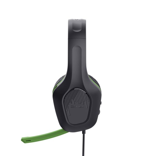 Trust GXT 415X ZIROX Headset Bedraad Hoofdband Gamen Zwart, Groen (24994) Trust GXT 415X ZIROX Headset Bedraad Hoofdband Gamen Zwart, Groen (24994)