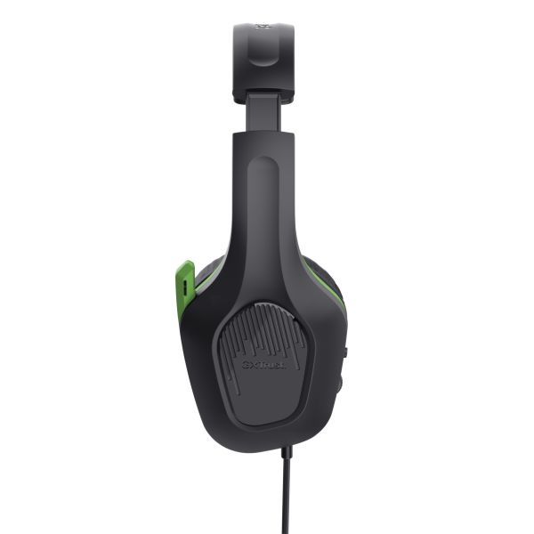 Trust GXT 415X ZIROX Headset Bedraad Hoofdband Gamen Zwart, Groen (24994)