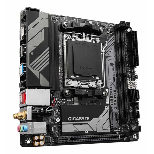GIGABYTE A620I AX moederbord AMD A620 Socket AM5 mini ITX (A620I AX)