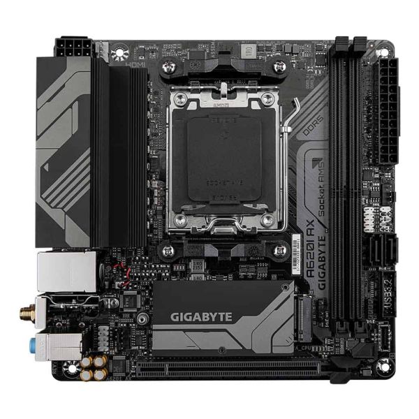 GIGABYTE A620I AX moederbord AMD A620 Socket AM5 mini ITX (A620I AX)