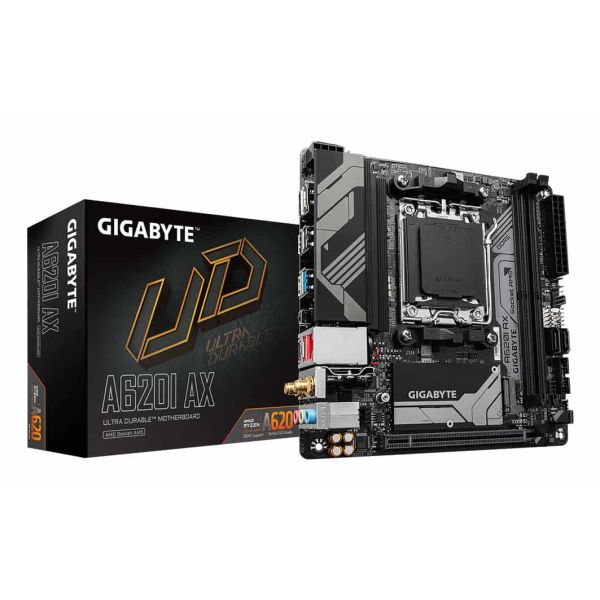 GIGABYTE A620I AX moederbord AMD A620 Socket AM5 mini ITX (A620I AX)