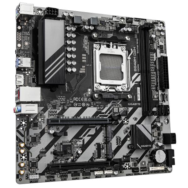 GIGABYTE B840M D2H moederbord AMD B840 Socket AM5 micro ATX (B840M D2H)
