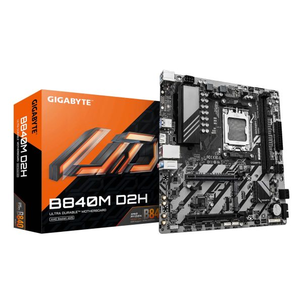 GIGABYTE B840M D2H moederbord AMD B840 Socket AM5 micro ATX (B840M D2H)