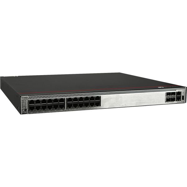 Huawei S5731-S24P4X Managed L3 Gigabit Ethernet (10/100/1000) Power over Ethernet (PoE) 1U Zwart, Zilver (S5731-S24P4X)