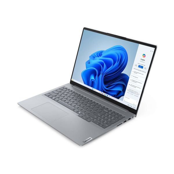 Lenovo ThinkBook 16 G7 ARP AMD Ryzen™ 5 7535HS Laptop 40,6 cm (16") WUXGA 16 GB DDR5-SDRAM 512 GB SSD Wi-Fi 6E (802.11ax) Windows 11 Pro Grijs (21MW001QMH)