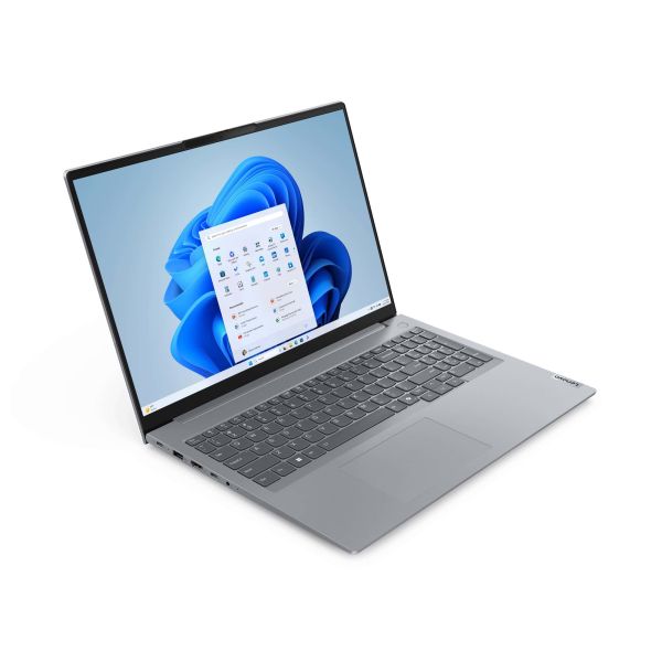 Lenovo ThinkBook 16 G7 ARP AMD Ryzen™ 5 7535HS Laptop 40,6 cm (16") WUXGA 16 GB DDR5-SDRAM 512 GB SSD Wi-Fi 6E (802.11ax) Windows 11 Pro Grijs (21MW001QMH)
