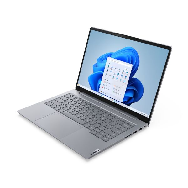 Lenovo ThinkBook 14 G8 IRL Intel Core 5 210H Laptop 35,6 cm (14") WUXGA 16 GB DDR5-SDRAM 512 GB SSD Wi-Fi 6E (802.11ax) Windows 11 Pro Engels Grijs (21SG007WMH)