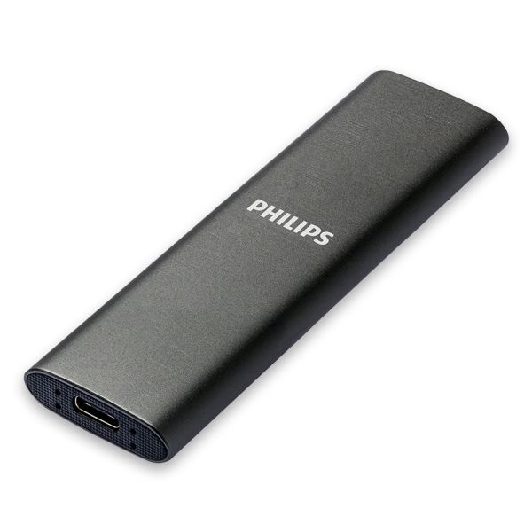 Philips FM02SS030P/00 externe solide-state drive 2 TB USB Type-C 3.2 Gen 1 (3.1 Gen 1) Grijs (FM02SS030P/00)