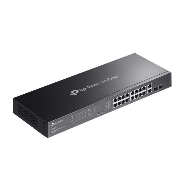 TP-Link ES220GMP netwerk-switch Managed Gigabit Ethernet (10/100/1000) Power over Ethernet (PoE) Zwart (ES220GMP)