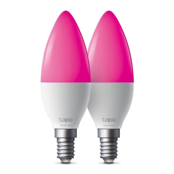 TP-Link Tapo L430C LED-lamp Multi 6500 K 4,8 W E14 F (TAPO L430C(2-PACK))